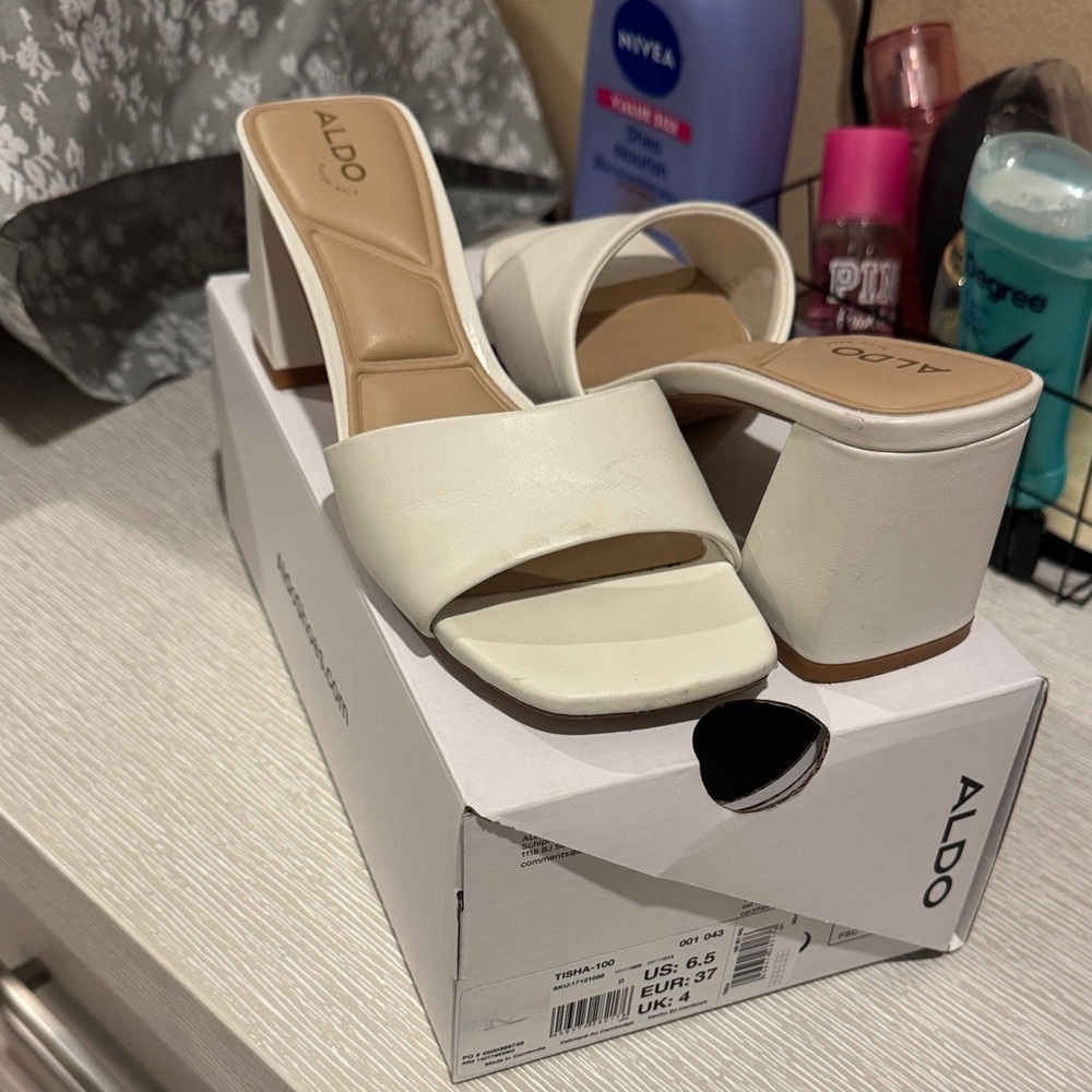 ALDO Block Heel Mules